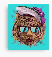 Basyide Tigers Canvas Print