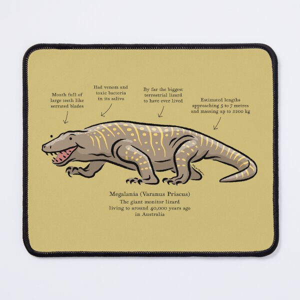 Item preview, Megalania the prehistoric giant lizard designed and sold by Richard Morden.