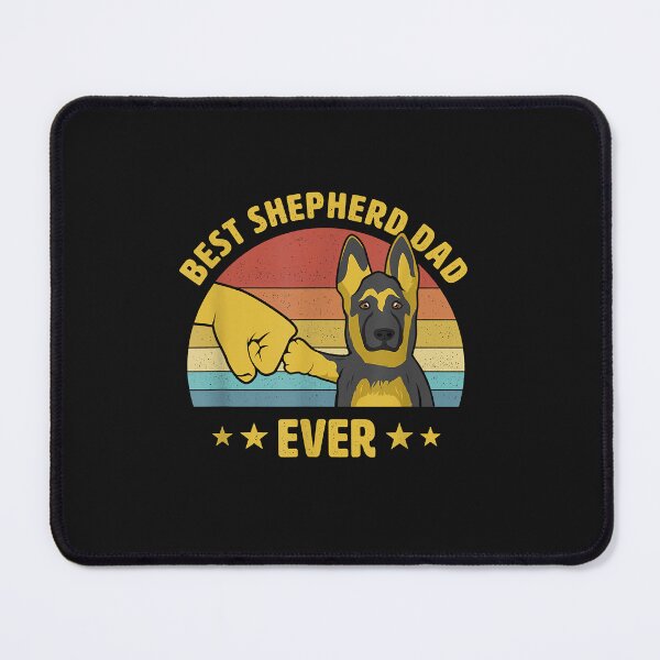 Item preview, Mens Best German Shepherd Dad Ever Vintage Puppy Lover Design designed and sold by TristanPierre.