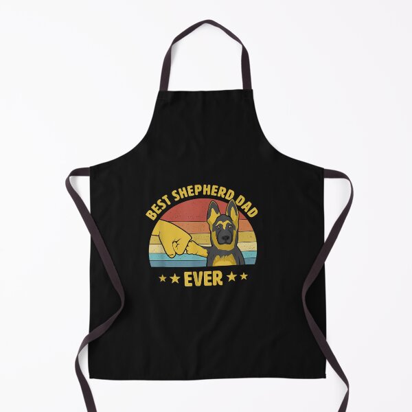 Item preview, Mens Best German Shepherd Dad Ever Vintage Puppy Lover Design designed and sold by TristanPierre.