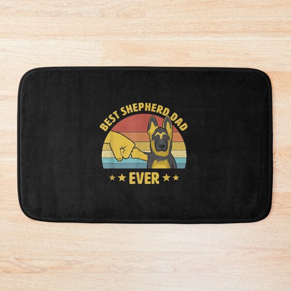 Item preview, Mens Best German Shepherd Dad Ever Vintage Puppy Lover Design designed and sold by TristanPierre.