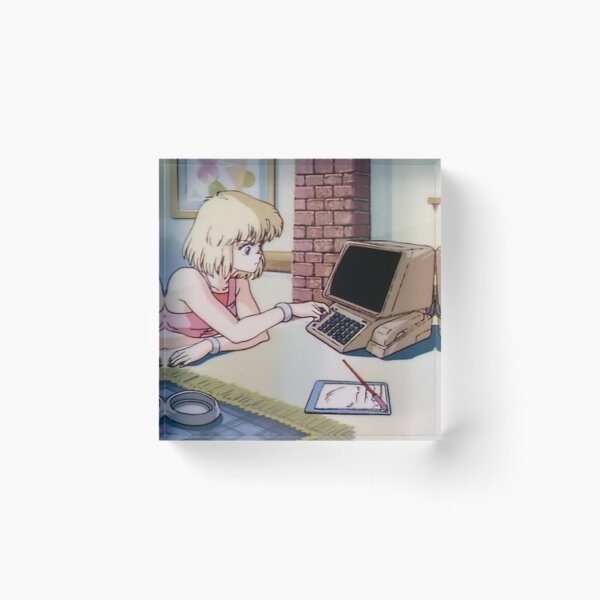 Item preview, Anime 80s Voicemail designed and sold by PopUpShirt.