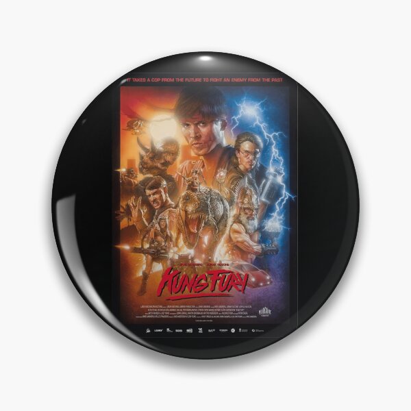 Item preview, Kung Fury Poster designed and sold by lamasuetyniod.