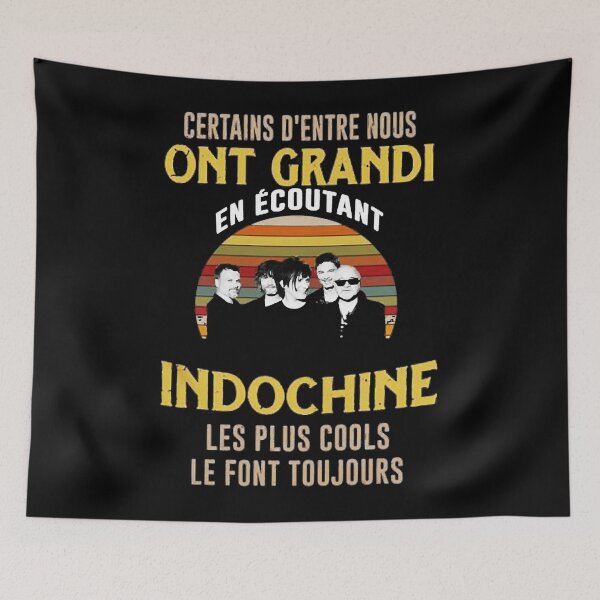 Item preview, Indochine band logo7 exselna Genres Rock, ‎new wave designed and sold by KimberleighFau.