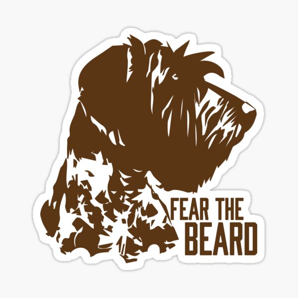 FEAR THE BEARD Sticker