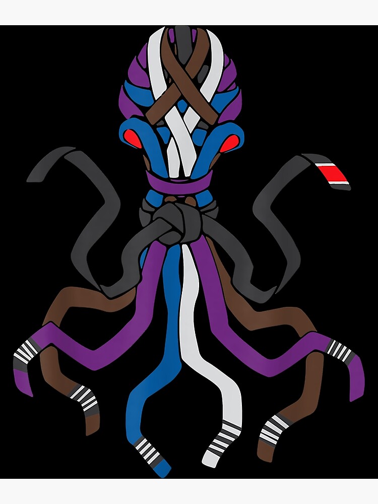 Tshirt - Bjj Brazillian Jiu-Jitsu Belt Octopus Tshirt - Bjj Brazillian Jiu-Jitsu Belt Octopus