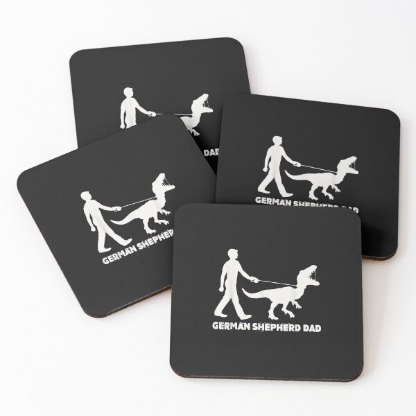 Artikelvorschau, Mens German Shepherd dad raptor edition entworfen und verkauft von TristanPierre.
