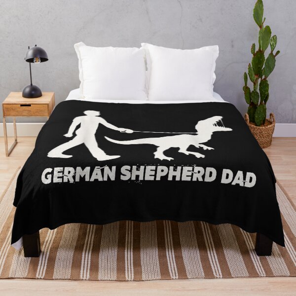 Artikelvorschau, Mens German Shepherd dad raptor edition entworfen und verkauft von TristanPierre.