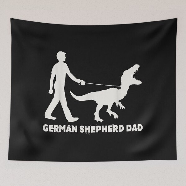 Artikelvorschau, Mens German Shepherd dad raptor edition entworfen und verkauft von TristanPierre.