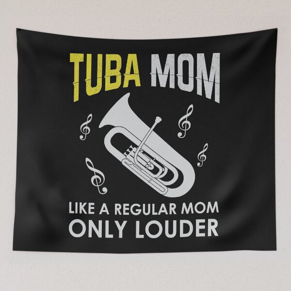 Item preview, Tuba mom | Funny Cute Marching Band Gift & A great gifts for tuba lovers designed and sold by Desibeau.