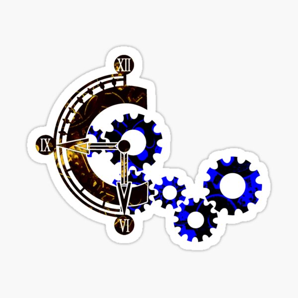 Vista previa del artículo con la obra «Logotipo de Chrono Gears», diseñado y vendido por bahamutdawn.