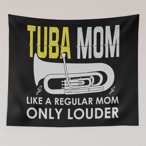 Item preview, Tuba mom | Funny Cute Marching Band Gift & A great gifts for tuba lovers designed and sold by Desibeau.