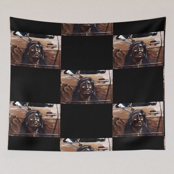 Item preview, indian apache, car airbrush  designed and sold by JosephGar89101.