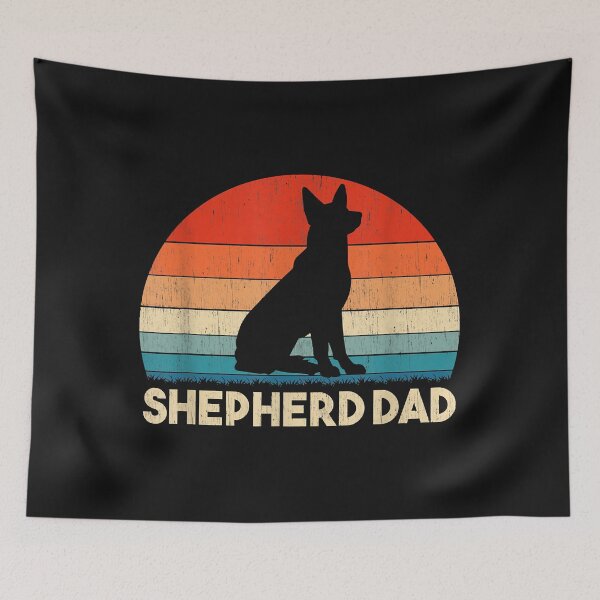 Item preview, Mens Retro German Shepherd Dad Gift Dog Owner Pet Shepard Father designed and sold by TristanPierre.