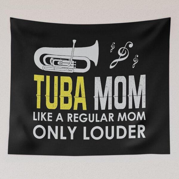 Item preview, Tuba mom | Funny Cute Marching Band Gift & A great gifts for tuba lovers designed and sold by Desibeau.