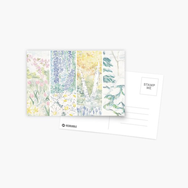 Seasons Postcard
