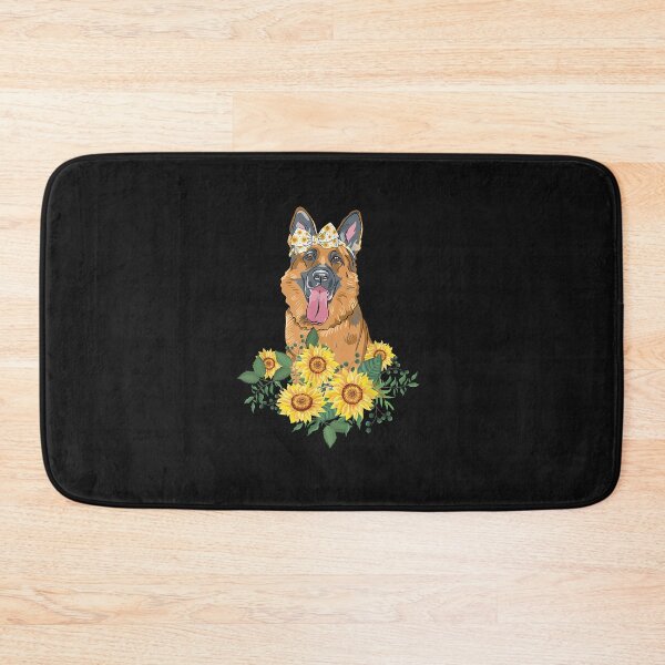Artikelvorschau, Shepherd Sunflower German Shepherd Lover Gifts Dog Mom Dad entworfen und verkauft von TristanPierre.