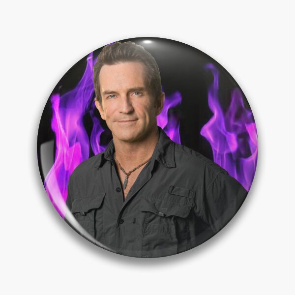 Item preview, Jeff Probst On Fire Mode Flames Nisra Eidni designed and sold by Kedungcino.