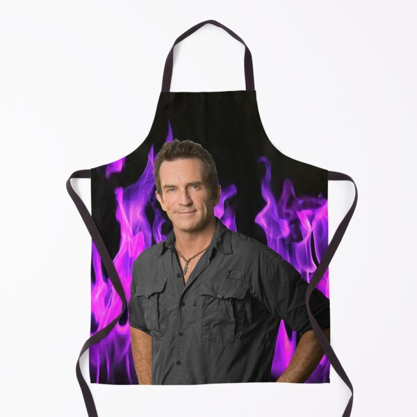 Item preview, Jeff Probst On Fire Mode Flames Nisra Eidni designed and sold by Kedungcino.