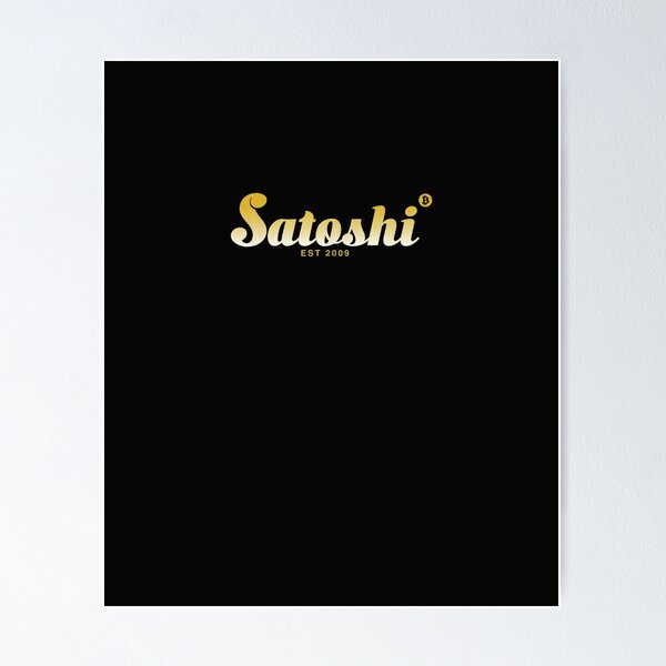 Item preview, Satoshi designed and sold by CRYPTO-CORNER.
