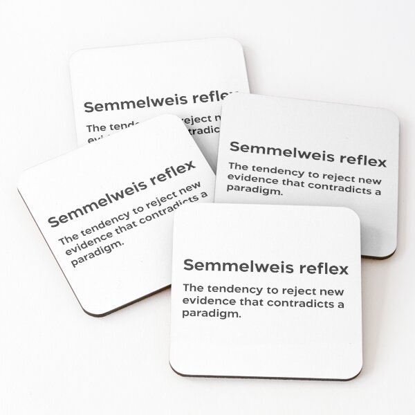 Artikelvorschau, Semmelweis-Reflexschwarz entworfen und verkauft von EdimQuotes.