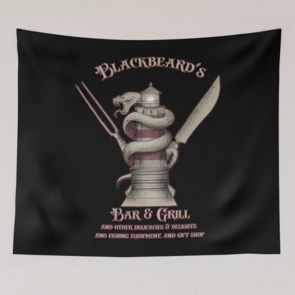 Item preview, Blackbeard's Bar and Grill designed and sold by AlanGargate.