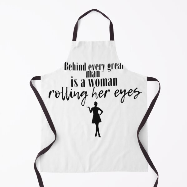 Item preview, Behind every great man is a woman rolling her eyes designed and sold by Wild-Rose-.