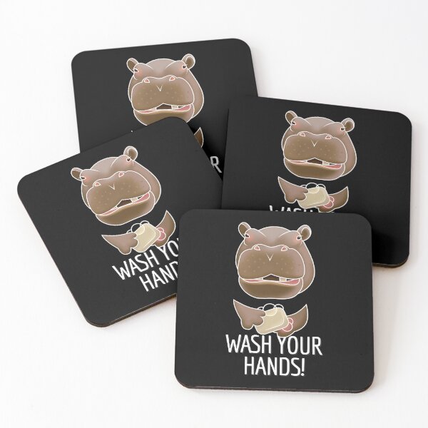 Item preview, Hippo says Wash Your Hands!  designed and sold by Anthony4153468.
