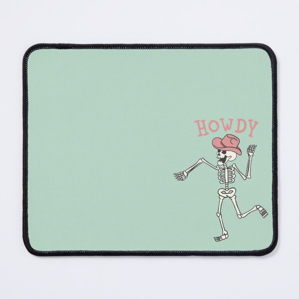 Item preview, Howdy Skeleton (Pink) designed and sold by Ashley Castleton.
