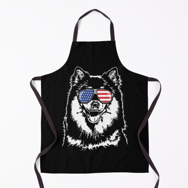 Item preview, Finnish Lapphund America flag sunglasses dog designed and sold by dogarts.