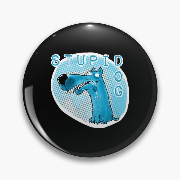 Item preview, stupid dog funny cartoon  designed and sold by Anthony4153468.