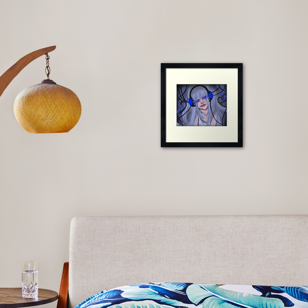Item preview, Framed Art Print designed and sold by sadhyena-art.