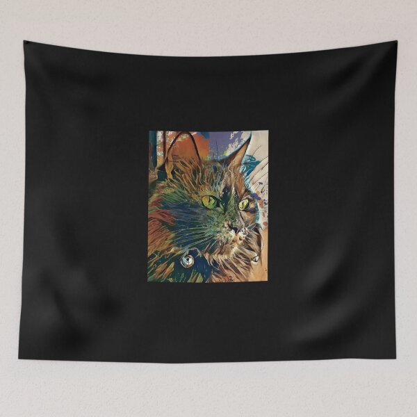 Item preview, Painted Cat Face Essential T-shirt Classic T-Shirt designed and sold by HeikeBergmann.