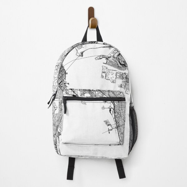 Item preview, Oakland White Map designed and sold by multiplicitymap.