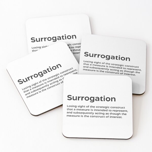 Item preview, Surrogation black designed and sold by EdimQuotes.