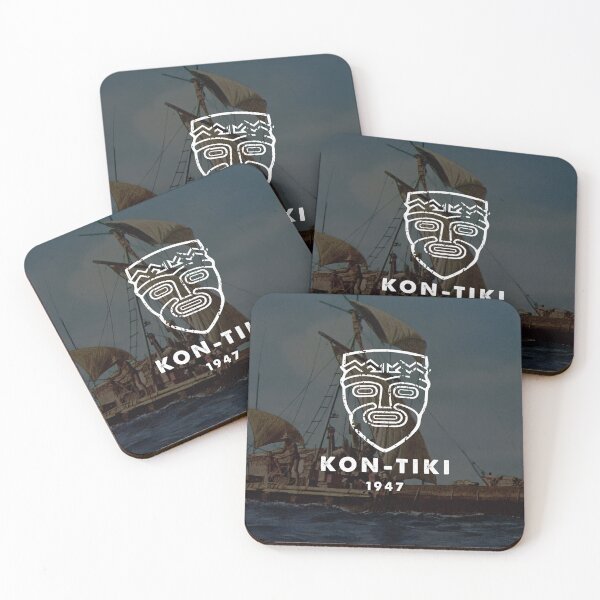 Item preview, Kon Tiki emblem - Thor Heyerdahl designed and sold by GreekTavern1979.