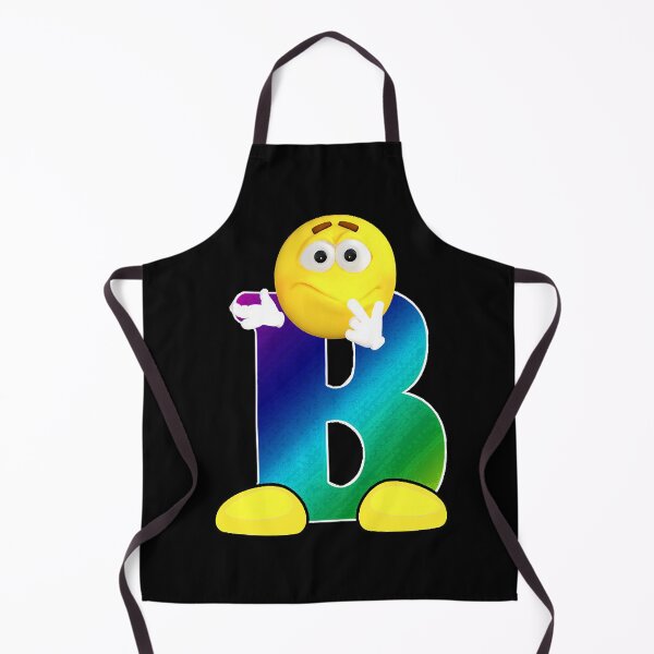 Item preview, Letter B Alphabet Smiley Monogram Face Emoji Shirt for Men Women Kids designed and sold by Anthony4153468.