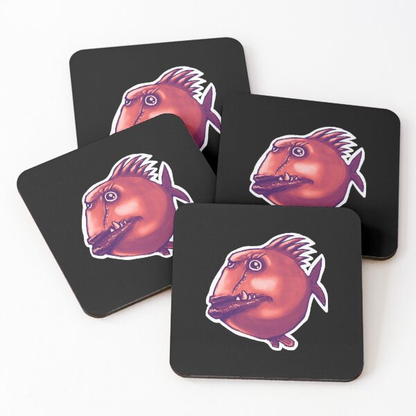 Item preview, bad guy scarface ugly fish funny cartoon  designed and sold by Anthony4153468.