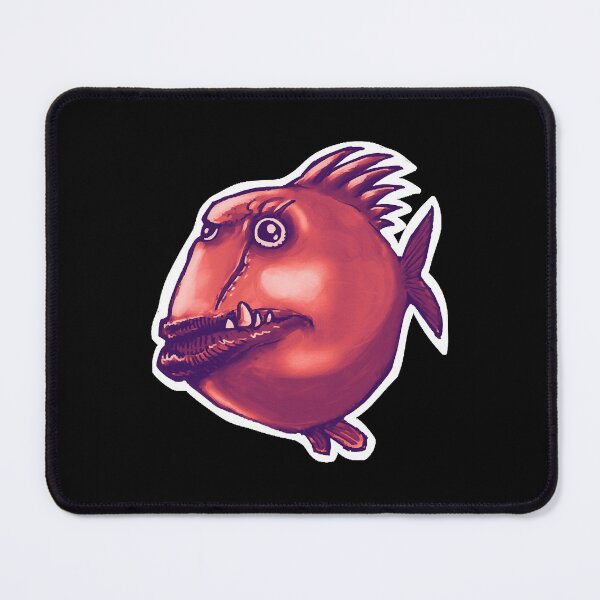 Item preview, bad guy scarface ugly fish funny cartoon designed and sold by Anthony4153468.