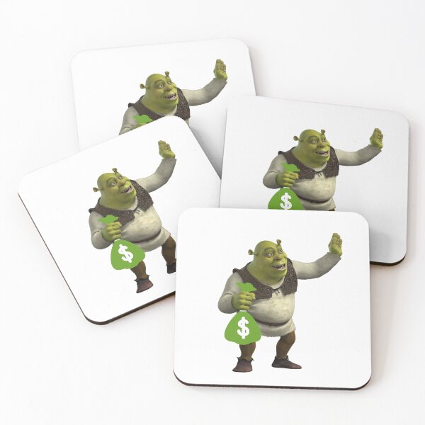 Item preview, Shrek after stealing the bank !  designed and sold by EarthJoy345.