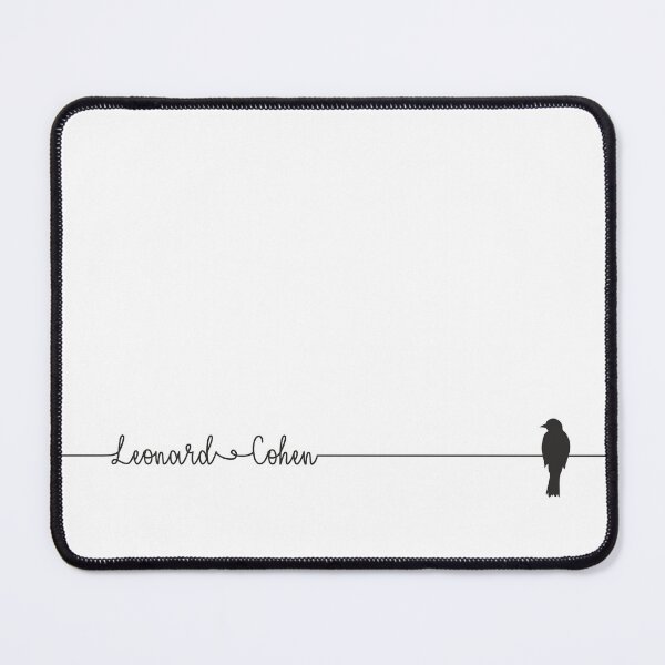 Item preview, Leonard Cohen Bird on a Wire designed and sold by goatboyjr.