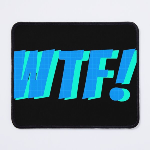 Item preview, WTF Funny Gift Sticker Shirt designed and sold by asvpdiamond.