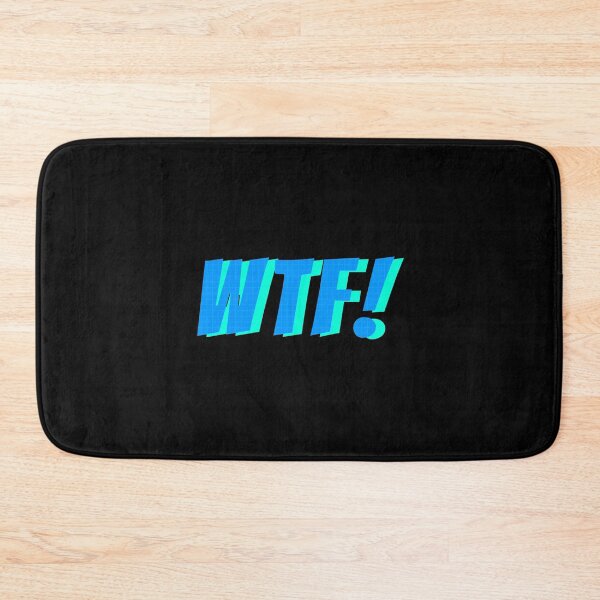 Item preview, WTF Funny Gift Sticker Shirt designed and sold by asvpdiamond.