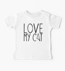 Love my cat | Animals Baby Tee
