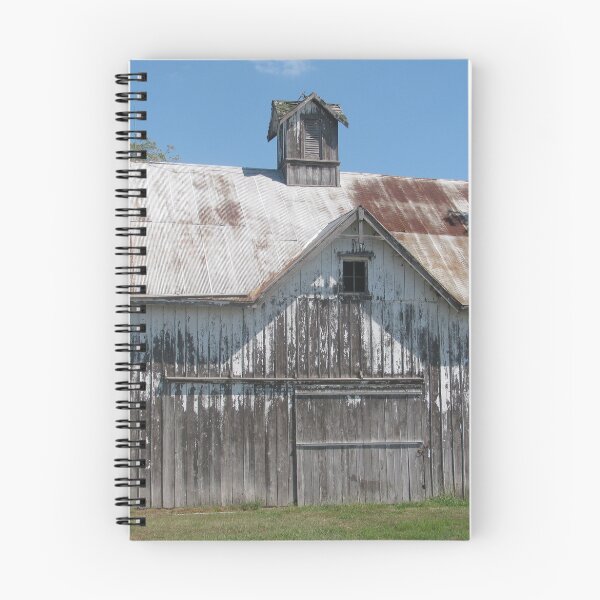 Item preview, Old white barn designed and sold by Susie Cunningham.
