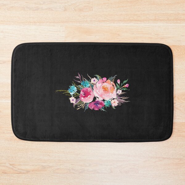 Item preview, Bouquet Aquarelle Floral Rose Turquoise designed and sold by KarlWetzel.