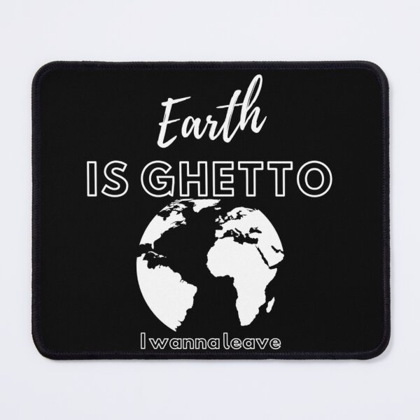 Item preview, Earth Is Ghetto Shirt Racerback Tank Top designed and sold by elliottbow.