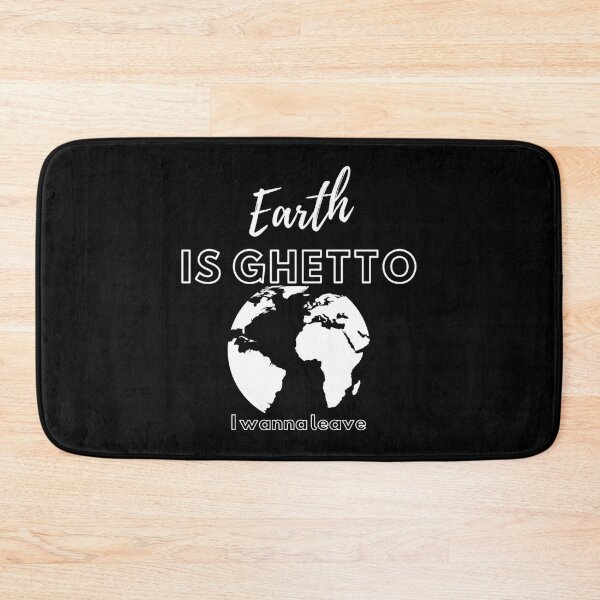 Item preview, Earth Is Ghetto Shirt Racerback Tank Top designed and sold by elliottbow.