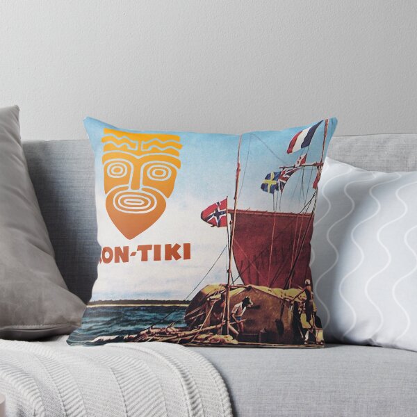 Artikel-Vorschau von Kon Tiki-Emblem – Thor Heyerdahl, designt und verkauft von GreekTavern1979.