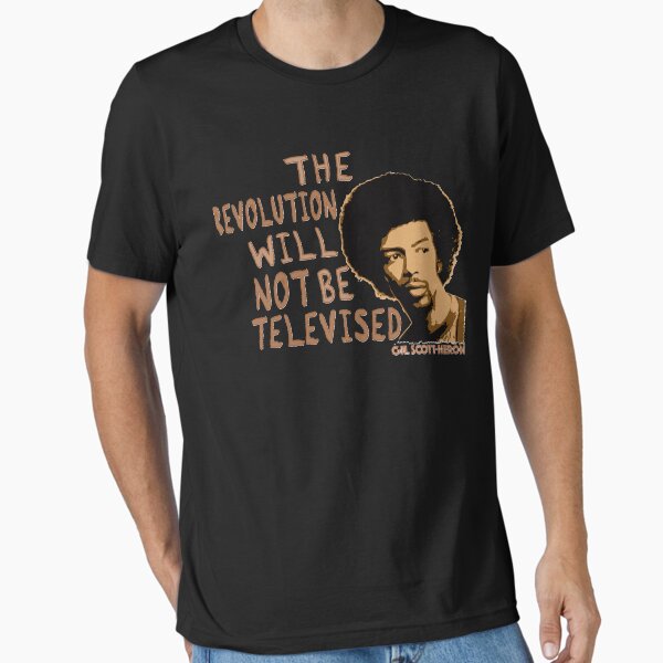 Artikel-Vorschau von Gil Scott-Heron - Die Revolution wird nicht klassisch im Fernsehen übertragen, designt und verkauft von JosephFanthorp.